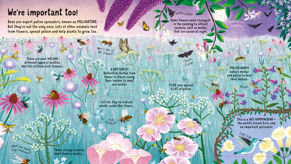 Usborne Lift-the-Flap Look Inside: The World Of Bees