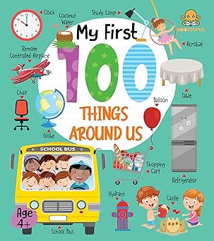 My First 100 Things Around Us (Big Board Book)