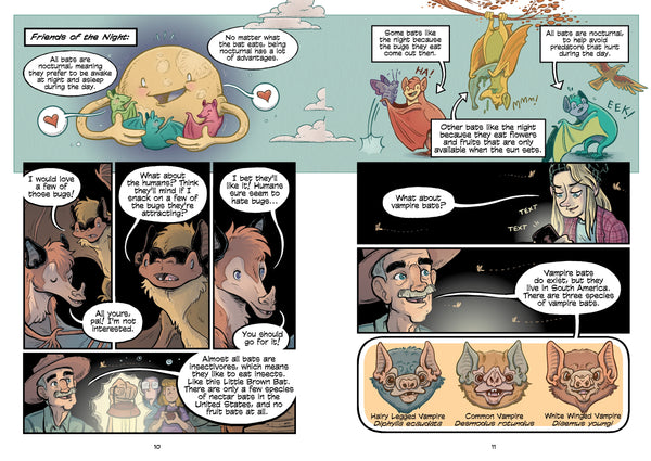 Science Comics Bats: Learning to Fly