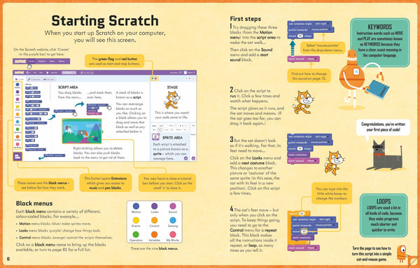 Usborne Coding For Begginners From Scratch