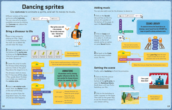 Usborne Coding For Begginners From Scratch