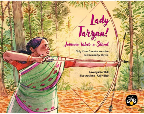 Lady Tarzan! Jamuna Takes A Stand