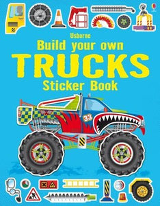 Usborne Build Your Own Trucks Sticker Book