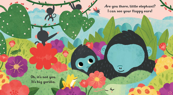 Usborne Little Peep-Through: Are You There Little Elephant?