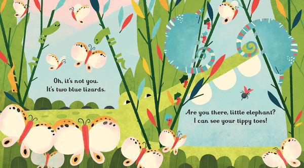 Usborne Little Peep-Through: Are You There Little Elephant?