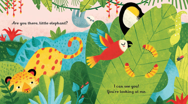 Usborne Little Peep-Through: Are You There Little Elephant?