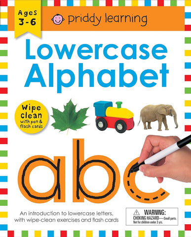 Priddy Learning: Lowercase Alphabet Wipe Clean Workbook