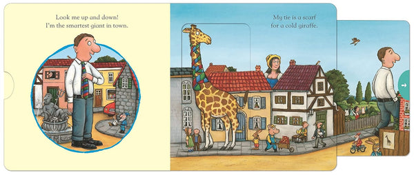 The Smartest Giant in Town: A Push, Pull and Slide Book