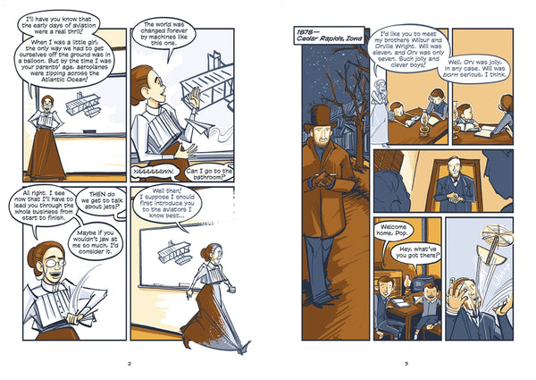 Science Comics: Flying Machines: How the Wright Brothers Soared