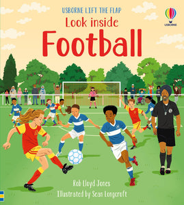 Usborne Lift-the-Flap Look Inside: Football