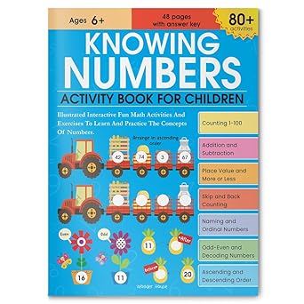 Knowing Numbers Activity Book For Children