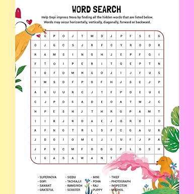 The Gopi Fun Activity Book