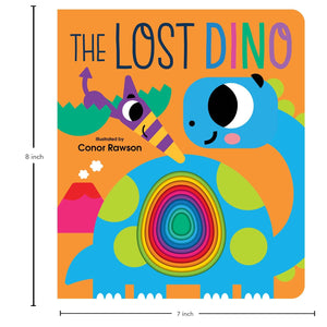 The Lost Dino: Die-Cut Board Book