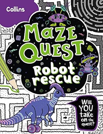 Maze Quest — Robot Rescue: Solve 50 Mazes In This Adventure