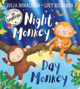 Night Monkey, Day Monkey - - Board Book