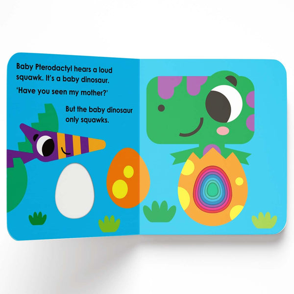 The Lost Dino: Die-Cut Board Book