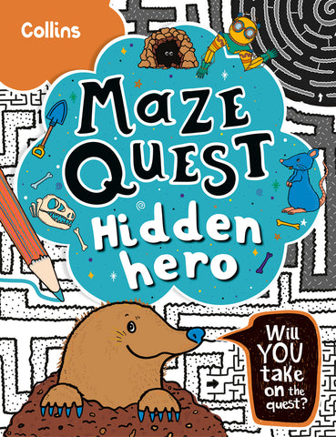 Maze Quest — Hidden Hero: Solve 50 Mazes In This Adventure