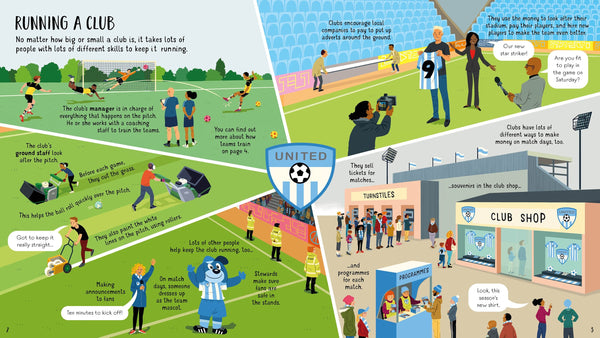 Usborne Lift-the-Flap Look Inside: Football