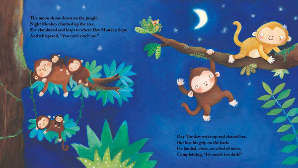 Night Monkey, Day Monkey - - Board Book