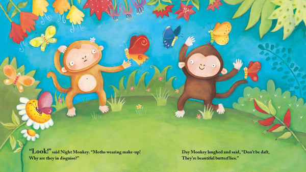 Night Monkey, Day Monkey - - Board Book