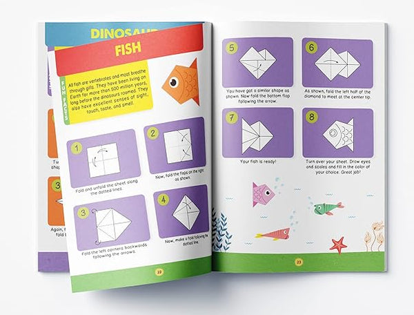 Origami - Activity Book For Children - Level 1: Beginners