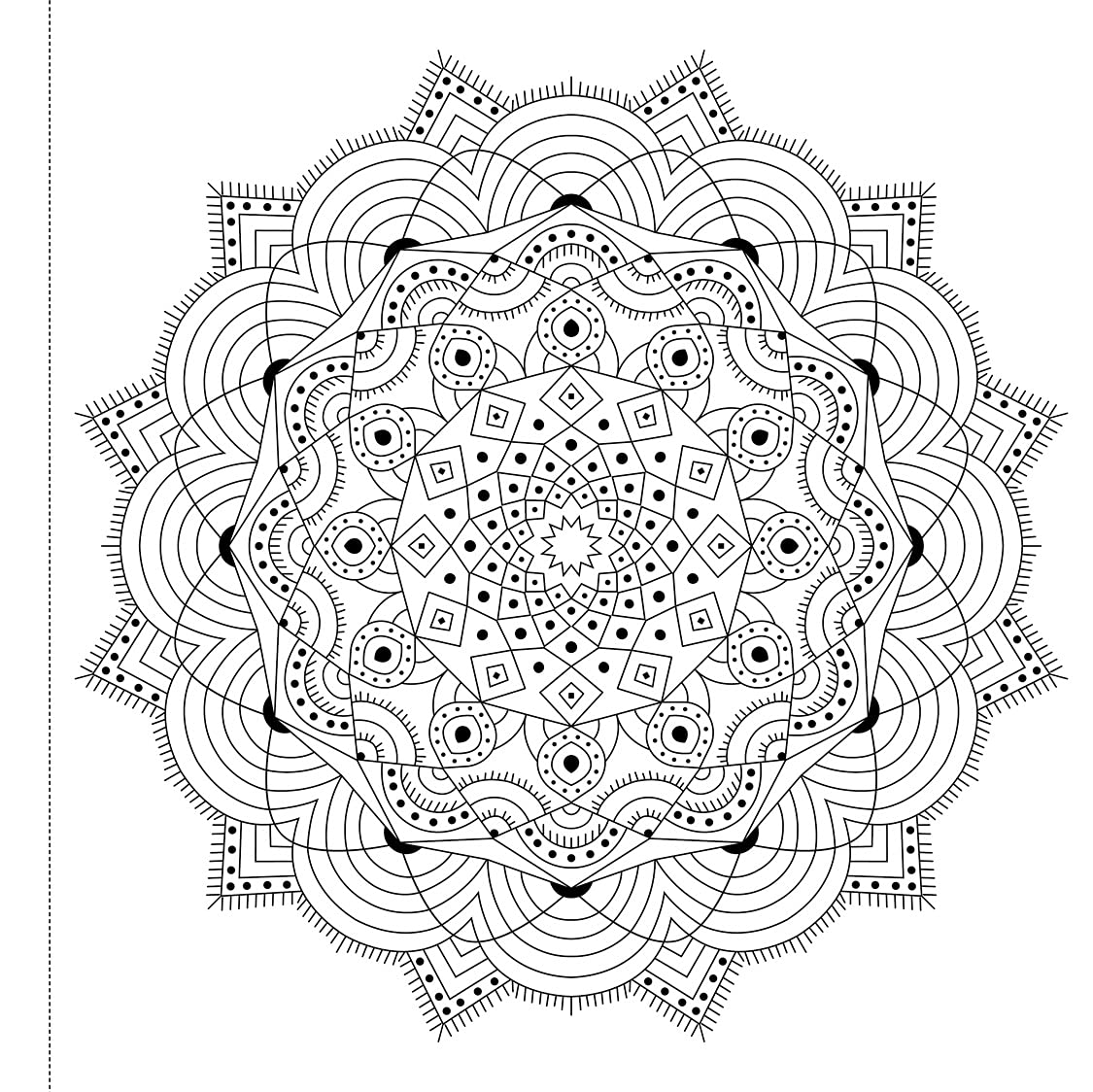 Colouring Book Mandala Art for Adults – Pupilio