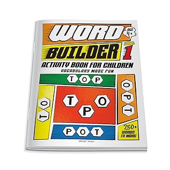 Word Builder Activity Book For Children