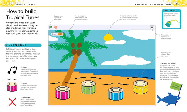 DK Computer Coding Games in Scratch for Kids