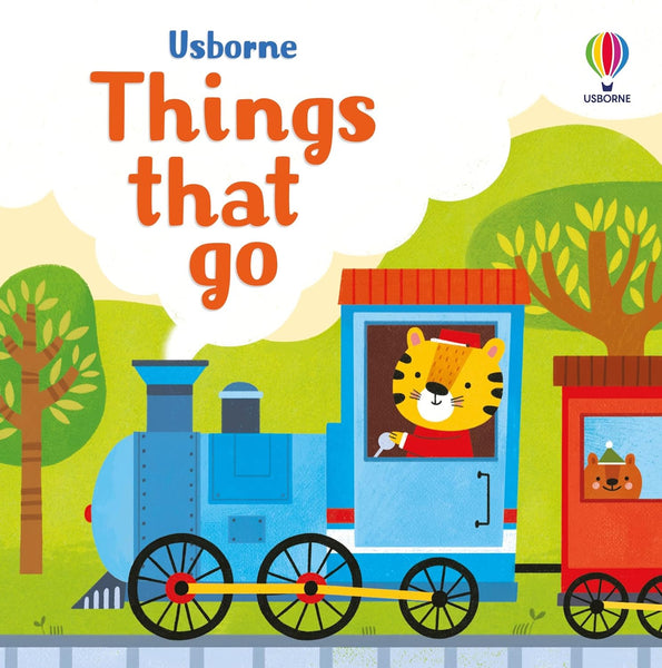 Usborne First Jigsaws And Book: Things That Go (4 Piece)