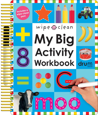 Priddy Learning: My Big Activity Wipe Clean Work Book