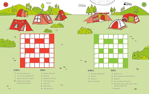 Usborne 100 Children's Crosswords: Holiday