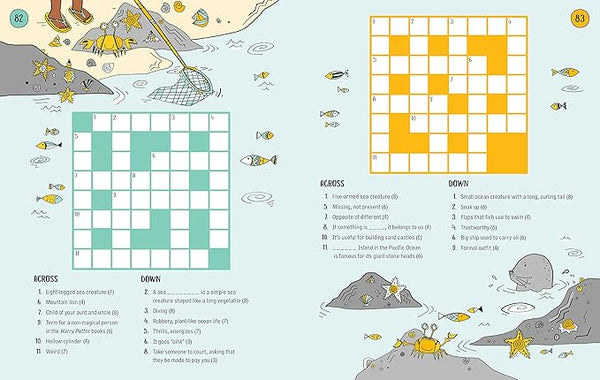 Usborne 100 Children's Crosswords: Holiday