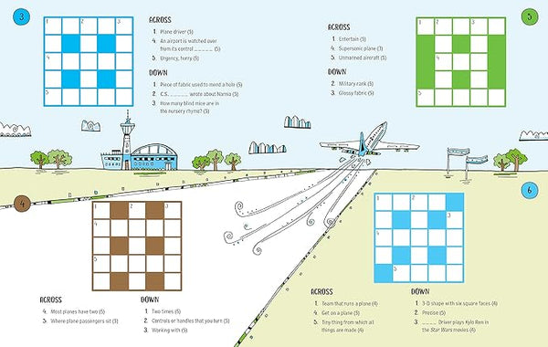 Usborne 100 Children's Crosswords: Holiday