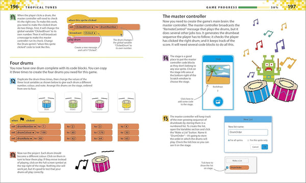 DK Computer Coding Games in Scratch for Kids