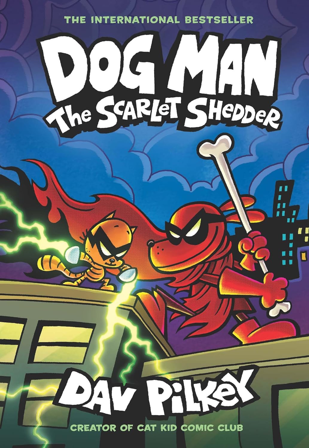 Dog Man #12: The Scarlet Shedder: A Graphic Novel