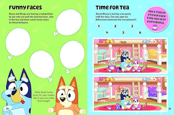 Bluey: Meet Bluey! Sticker Activity Book