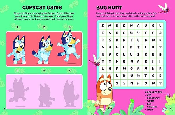 Bluey: Meet Bluey! Sticker Activity Book