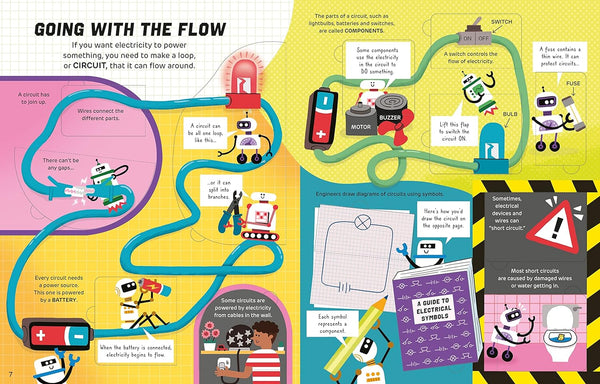 Usborne How It Works Electricity With Over 80 Flaps