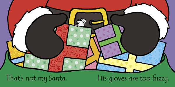 Usborne Touchy-Feely Books: That's not my Santa…