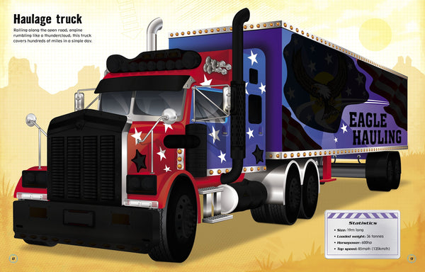 Usborne Build Your Own Trucks Sticker Book