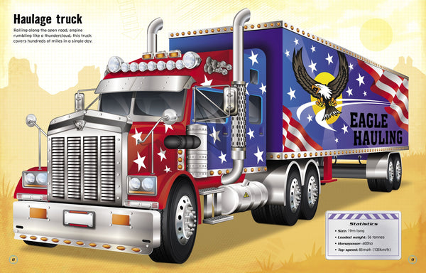 Usborne Build Your Own Trucks Sticker Book