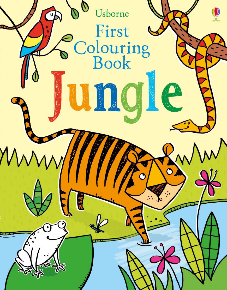 Usborne First Colouring Book Jungle