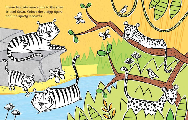 Usborne First Colouring Book Jungle