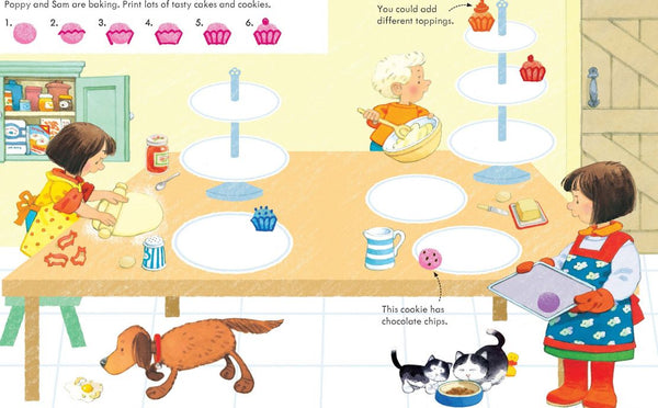 Usborne Poppy And Sam's Fingerprint Activities