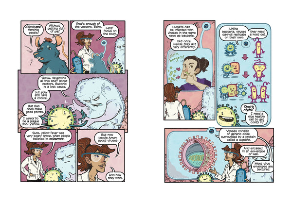 Science Comics: Plagues: The Microscopic Battlefield