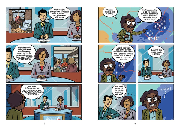 Science Comics: Wild Weather: Storms, Meteorology, and Climate