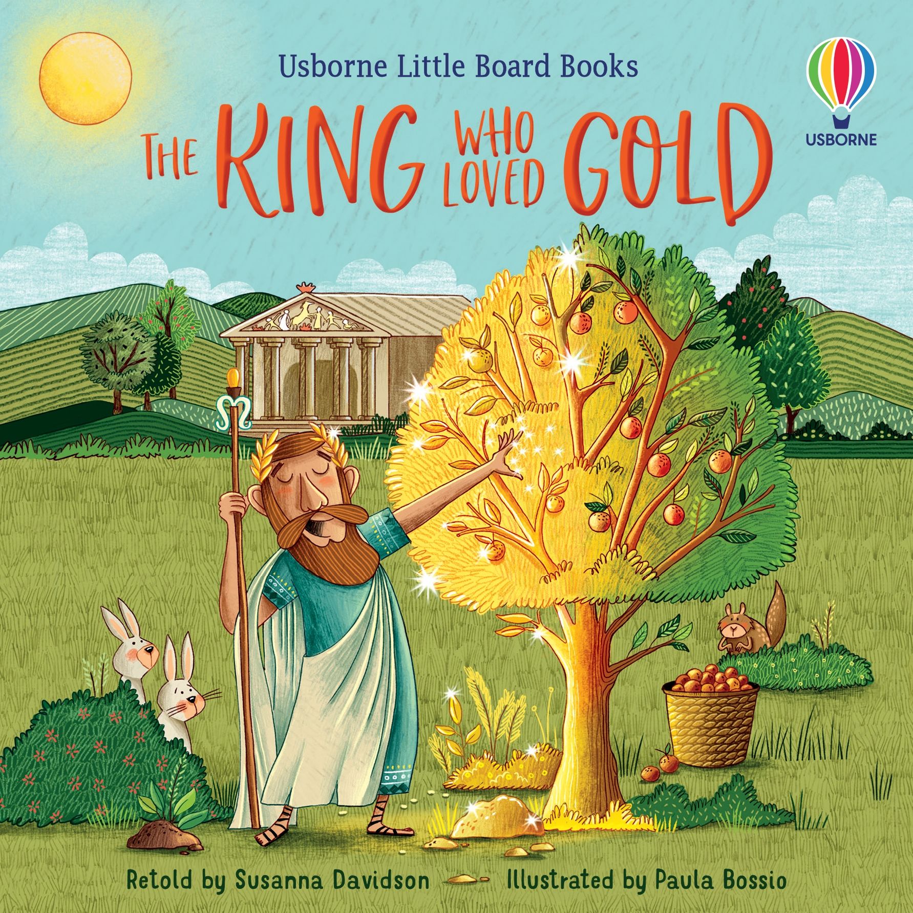 Usborne Little Board Books: The King Who Loved Gold