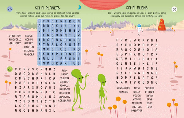 Usborne 100 Children's Wordsearches Space