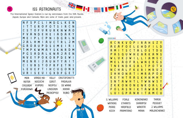 Usborne 100 Children's Wordsearches Space