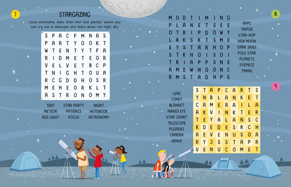 Usborne 100 Children's Wordsearches Space